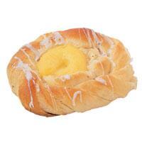 Drozdzowka z budyniem / Zoete gistbroodje met pudding