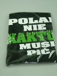 Smieszna Koszulka "Polak nie Kaktus - pic musi" rozmiar XL / Grappige t-shirt - maat XL 
