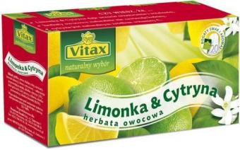 Vitax Herbata Limonka z cytryna / Limoen en citroen thee
