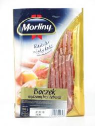 Morliny Boczek wedzony w plasterkach / Gerookte spek in plakjes 