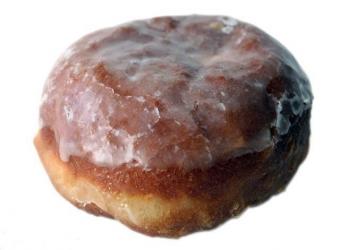 Tradycyjny Paczek z marmolada rozana / Donut met Rozen jam