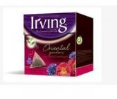 Irving Oriental Gardens Czarna herbata z platkami kwiatow / Zwarte thee met bloemblaadjes