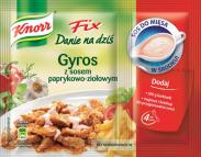 Knorr Fix Gyros z sosem paprykowo - ziolowym / Gyros Mix