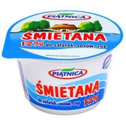 Piatnica Smietana 12 % / Zure room 12 % vet