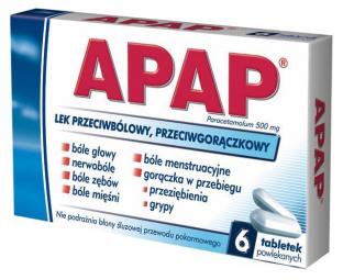 Apap® 500mg / Pijnstillers 500mg