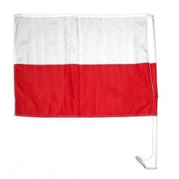 Flaga Polski Samochodowa / Poolse vlag voor auto