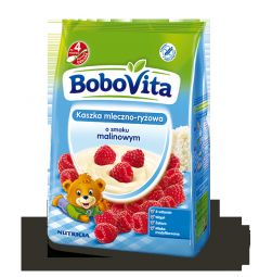 BoboVita kinder pap framboos / BoboVita kaszka mleczno-ryzowa malina