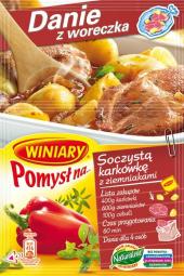 Winiary Pomysl na soczysta karkowke z ziemniakami / Vlees Mix