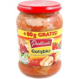Pudliszki Golabki w sosie pomidorowym / Koolrolade in tomatensaus
