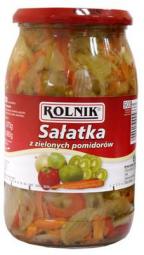 Rolnik Salatka z zielonych pomidorow / Groene Tomaten salade