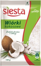 Geraspte en gedroogde kokos / Siesta Wiorki kokosowe