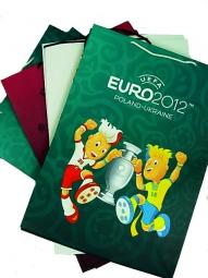 Torba prezentowa z licencja UEFA Euro 2012 29x40 cm / Kado tas met officiële logo UEFA Euro 2012