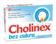 Cholinex® bez cukru / Keel - zuigtabletten zonder suiker