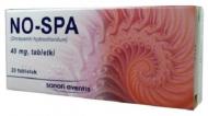 No-SPA® Tabletki rozkurczowe 40 mg / Pijnstiller tabletten bij maag, darm, gal, nieren ziekte