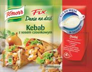 Knorr Fix Kebab z sosem czosnkowym / Kebab Mix