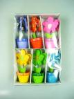 Drewniany Ozdobny spinacz w doniczce  / Houten decoratieve paperclip in de pot